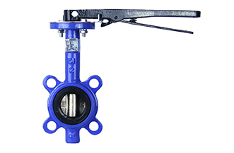 4E 125# A200 Ductile Iron Wafer Style Butterfly Valve (Alignment Hole)